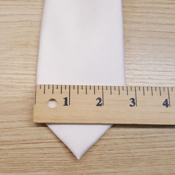 ALFANI Mens Neck Tie Light Pale Pink Solid Textured Stain Resistant ALFATECH - Picture 6 of 7